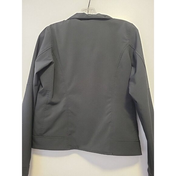 Marmot Zoom Softshell Jacket Zipper Pockets  Small Black - Picture 6 of 9